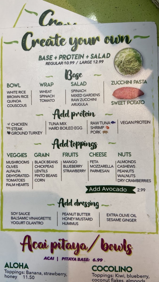 Fresh Salad Miami Menu - Image 5